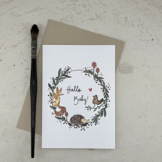 "Waldbegrüssung für das Baby"