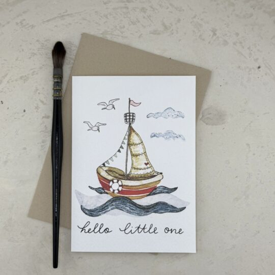 "Willkommen an Bord, kleiner Schatz"