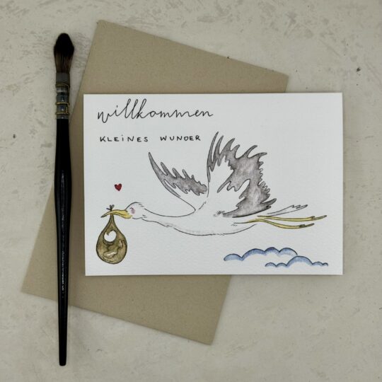 "Willkommen, kleines Wunder"