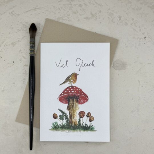 "Waldglück und gute Wünsche"